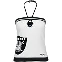 Oakland Raiders White / Black Primary NFL Logo Reebok Free Tu Be Tube Top