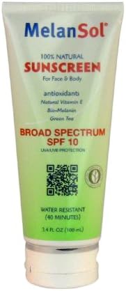 MelanSol® 100% Natural Sunscreen SPF-10
