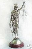 Blind Lady Justice Statue Lawyer Gift - Ships Immediatly !