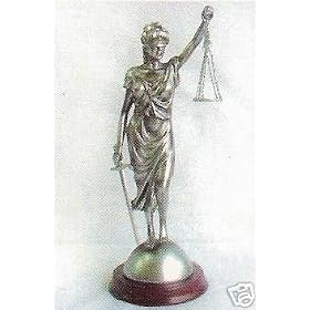 Blind Lady Justice Statue Lawyer Gift