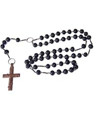Habit Priest Rosary - Jerusalem style II - Very long and strong ( 32 inches )