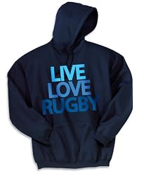 Live Love Rugby Hooded Sweatshirt