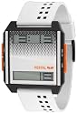 VESTAL DIGICHORD DIGITAL MEN'S WATCH WHITE DIG001