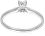 14k White or Yellow Gold Princess-Cut Solitaire Diamond Engagement Ring (1/4 ct, H-I Color, SI2-I1 Clarity)