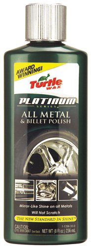 Turtle Wax T396 Platinum Series Metal Polish, 8 ounces