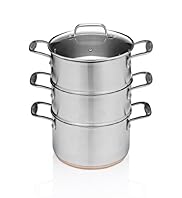 Autograph 3 Tiered Copper Base Steamer