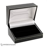 Boite-cadeau double pour bagues: Collection Prestige