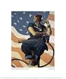 Rosie the Riveter Giclee Poster Print by Norman Rockwell, 12x14