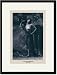 Black Framed/Matted Print 17x23, Love's Handmaiden