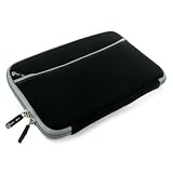 (6 Color options) Mivizu Apple iPad tablet case neoprene cover compatible with Apple iPad Wifi / 3G Model 16GB, 32GB, 64GB with dual zipper and front pocket