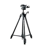 Vanguard - MAK 233 - Trépied en aluminium avec Tête photo - 3 sections + Tête photofixe + Plateau QS-28 + Entretoise