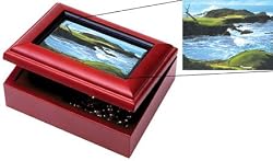 Decorative Music Box - 16th Hole, Cypress Point