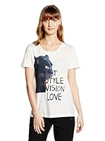 Marc Cain Camiseta Manga Corta (Blanco Roto)