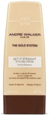 Andre Walker Hair The Gold System Get It Straight Styling Creme 8.5 fl oz. by Andre Walker Hair