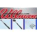 Ullman E-2T Circular Telescoping Pocket Inspection Mirror, 1-1/4" Diameter, 4-1/2" to 18-1/2" Extended Handle Length