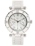 GUESS DIVER CHIC® White Ceramic Timepiece