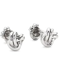 ROTENIER "Novelty" Sterling Silver Three Knot Cufflinks