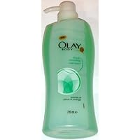 Olay Body Bath Foam Body Wash Scent of Citrus and Orange 720 Ml / 24.3 Oz Pump