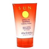 Alba Botanica Sun Sunless Tanning Lotion, Golden Tan , 4-Ounces (Pack of 2)