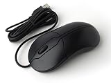 IMAGE OF Dell Black Deluxe USB Optical Scroll Mouse XN966