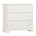 Bassettbaby Tucson 3 Drawer Dresser - White