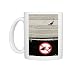Feral Pigeon and Do Not Feed Pigeons sign in Trafalgar Square London Photo Mugs