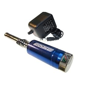 Racers Edge RCE10563B 4400Mah Metered Glow Ignitor Blue Anodized from Glow Ignitors