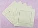 12 CleverDelights Cream Hemstitch Cocktail Napkins - 6