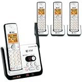 Att Cl82409 Dect 6.0 Cordless Phones With Answering System (4 Handset System) (Telephones/Caller Ids/Ans / Dect Telephones)