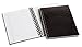 TOPS Professional Wirebound Journals, 9.5 x 7.5 Inches, 192 Ruled Pages Each, Black, 2 Pack (J25815)