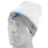Reebok Detroit Lions White Youth Player Winter Skully Knit Beanie