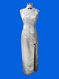The White Dragon Silk Dress