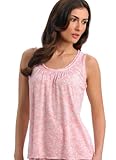 Spring Blossom Sleep Tank, harmony blue print, L