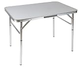 Picture of Yellowstone Adjustable Camping Table - Aluminium, 90x60x70/25 cm