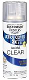 Rust-Oleum 249117 Painters Touch Multi-Purpose Spray Paint, Gloss Clear, 12-Ounce