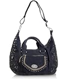 Navy Blue ''Samira'' Oversized Slouchy Crossbody Hobo