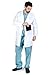 M&M SCRUBS Men IPAD Pocket Holder Lab Coat