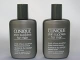 Clinique Skin Supplies Post-Shave Soother Beard Control Formula lot 2 x 1.2oz