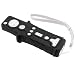 Silicone Skin Case for Nintendo Wii Remote Control, Black Motorcycle Handle Grip