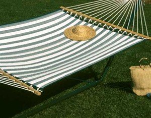 Castaway Quilted Open-Weave Hammock