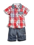 GUESS Screen Shirt and Pull On Shorts Set