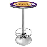 NBA Los Angeles Lakers Chrome Pub Table