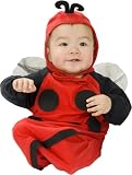 Newborn Baby Ladybug Bug Costume (0-6 Months)