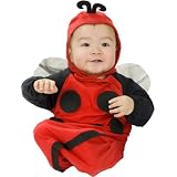 Newborn Baby Ladybug Bug Costume (0-6 Months)
