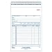 Rediform Sales Order Book, Twin-Wire, Carbonless, 2 Part, 5.5 x 7.875 Inches, 50 Forms (5L320S)