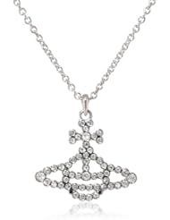 Vivienne Westwood Griselda Small Bas Relief Pendant Necklace, 4"