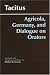 Book Agricola, Germany, And the Dialogue on Orators