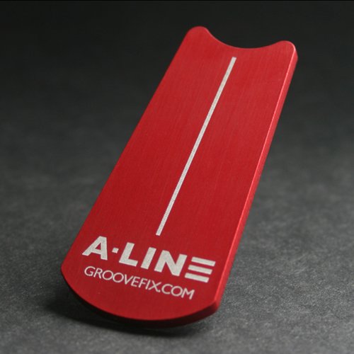 A·Line ball marker and putting aid - improve your one putt percentage