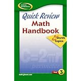 Quick Review Math Handbook: Hot Words, Hot Topics, Book 3, Student Edition