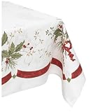Lenox Holiday 60-by-84-Inch Tablecloth